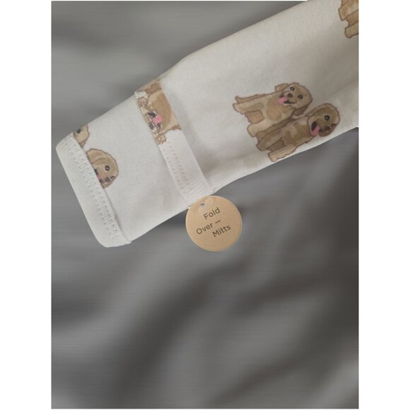 NWT Infant Puppy Dog-Themed Coveralls Sizes Available /  M+A by Monica + Andy - Picture 4 of 5